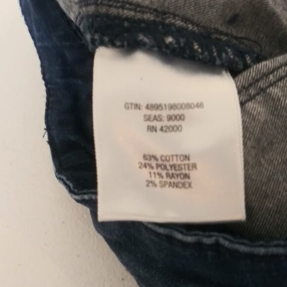 Adam Levine The Sedgwick women's size M dark wash skinny jeans - Picture 12 of 16